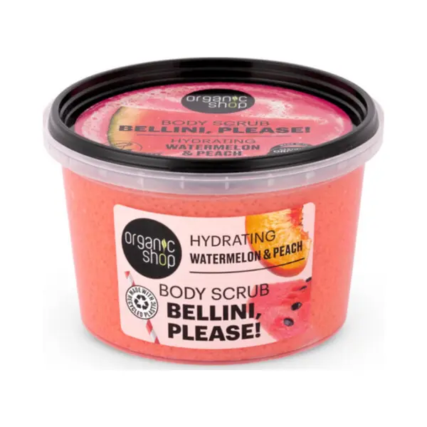 Organic Shop Hydrating Bellini, Please! Körperpeeling Wassermelone & Pfirsich (250 Ml) thumbnail