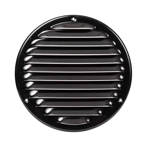 Europlast 160mm Schwarz Lüftungsgitter Rund - Metall Abluftgitter Mit Insektenschutz - Lüftung Gitter Verschrauben Insektenschutzgitter Belüftungsgitter thumbnail