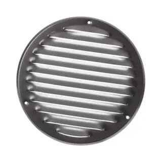Europlast Metalen Ventilatierooster Rond Zink Ø 160mm - MR160ZN