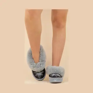 Moonrise Dames Wollen Sloffen Celia Zwart 39