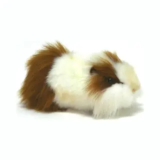 Plush Soft Toy Brown/White Guineapig By Hansa.30cm 3245