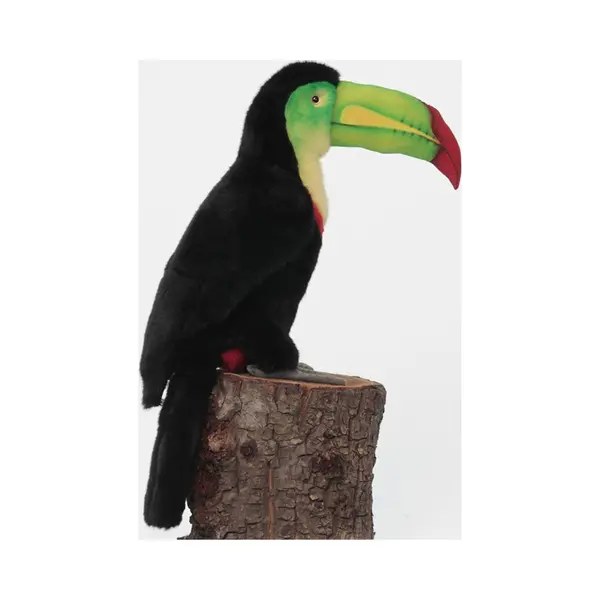 Hansa Pluche Toekan Knuffel - 40 Cm - Realistisch En Gedetailleerd Ontwerp thumbnail