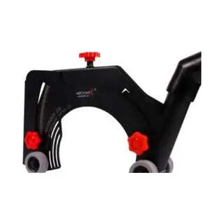 Mechanic AirCHASER 2.0 Absaugung Adapter Für Winkelschleifer 230mm Zum Schlitzfräsen Fugen Und Mauernutfräsen Mit Staubabsaugung