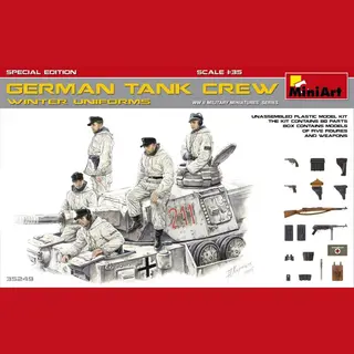 Miniart German Tank Crew (Winter Uniforms) - Special Edition