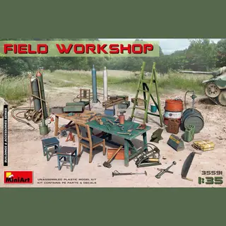 MiniArt Modellbauzubehör Field Workshop