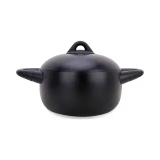 Maestro - Kookpot Met Deksel 4L (22 Cm) - Gegoten Aluminium - Antiaanbaklaag - Zwart