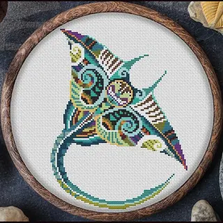 Awsome Patterns Borduurpakket Mandala Mantarog