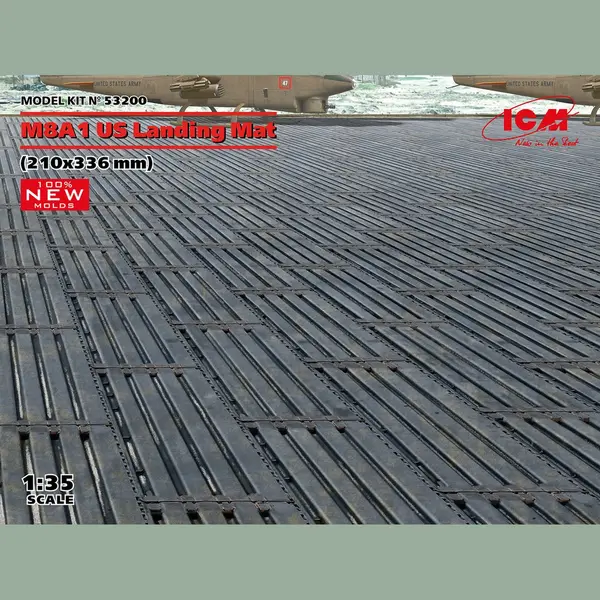 Icm M8A1 Us Landing Mat (210?336 Mm) thumbnail