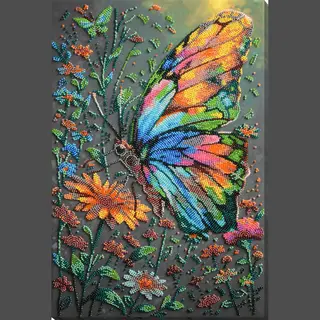 Kralen Borduurpakket - Shades Of Summer - Schaduwen Van De Zomer -947 Abris Art - Parels Borduren
