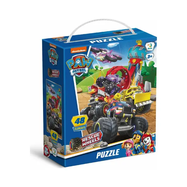 Paw Patrol Reddingswielenpuzzel - 48 Stukjes thumbnail