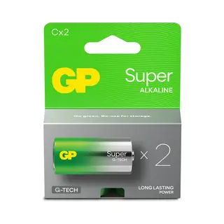 GP Batteries Gp Batterien Super Alkaline GP14A Einweg-Batterie C, LR14