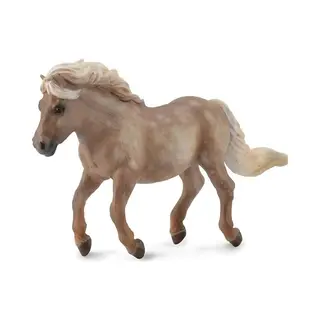 Collecta Paarden, Shetlandpony 10 Cm Appelschimmel