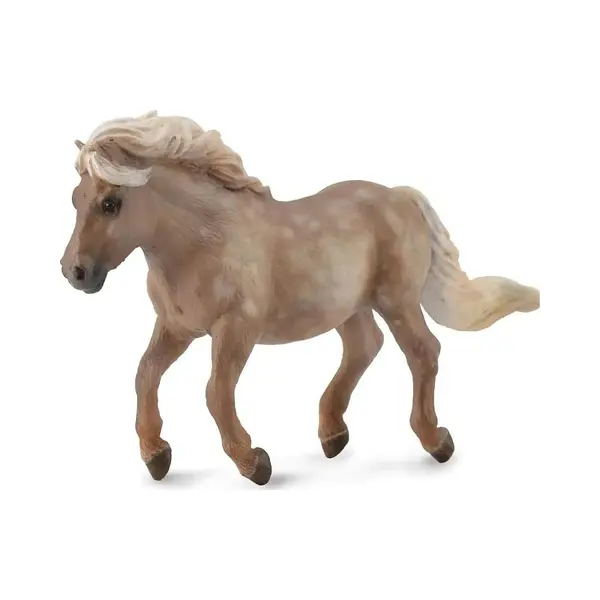 Collecta Paarden, Shetlandpony 10 Cm Appelschimmel thumbnail