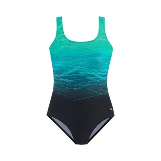 Lascana Badpak Petrol / Jade Groen / Zwart