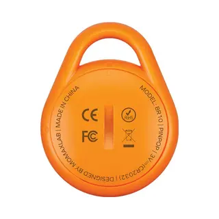 Momax Pinpop Lite - Apple Find My Tracker Orange (Apple), Tracker, Orange