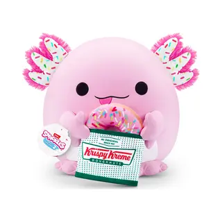 Snackles Series 2 - Axolotl Abbie met Krispy Kreme - 35 cm van Zuru