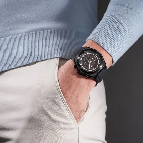 Police Steward-Chronograph, Roségoldfarben, 52 thumbnail