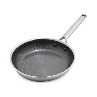 GreenPan Hybrid-Pfanne Aus Edelstahl Mit Antihaftbeschichtung, 24 Cm, Apex Tri-Ply Thermobond Pfas-freie Keramikpfanne, Induktionsgeeignet, Ofenfest
