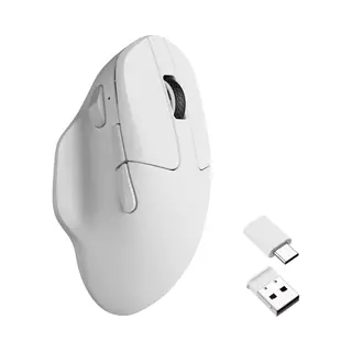 Keychron M7-A24 muis Thuis Ambidextrous Bluetooth + Usb Type-C Optisch 30000 Dpi