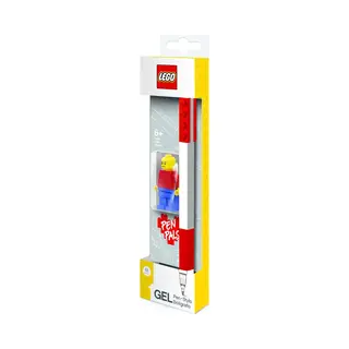 Iq Lego Briefpapier-Brieffreund – Roter Lego-Gelstift Und Klassische Minifigur