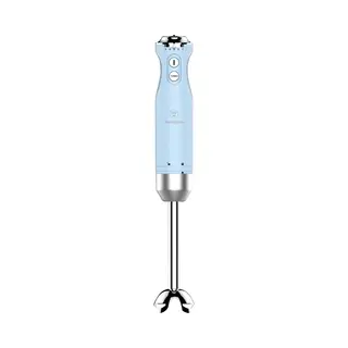 Westinghouse Retro Staafmixer – Turbo Functie – Handblender – Rvs Mixvoet – Antispat – 600W – Blauw