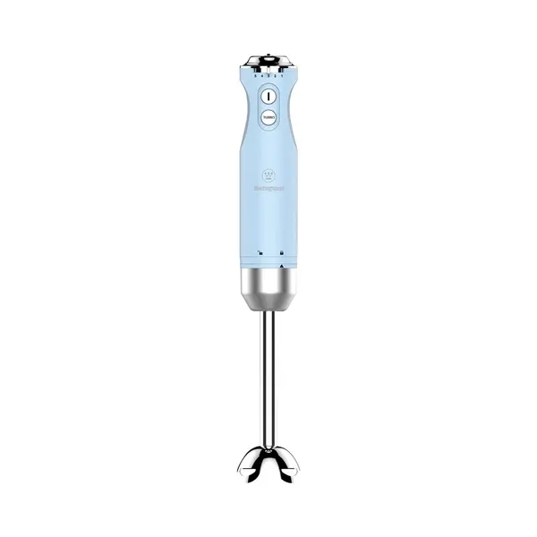 Westinghouse Retro Staafmixer – Turbo Functie – Handblender – Rvs Mixvoet – Antispat – 600W – Blauw thumbnail