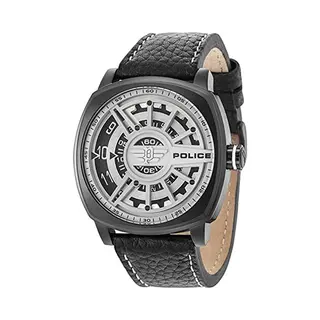 Police Speed Head Mens Analogue Quartz Watch With Leather Bracelet R1451290002