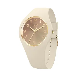 Ice-watch Quarzuhr Damenuhr Ice Sunset S Mandel/Cappuccino