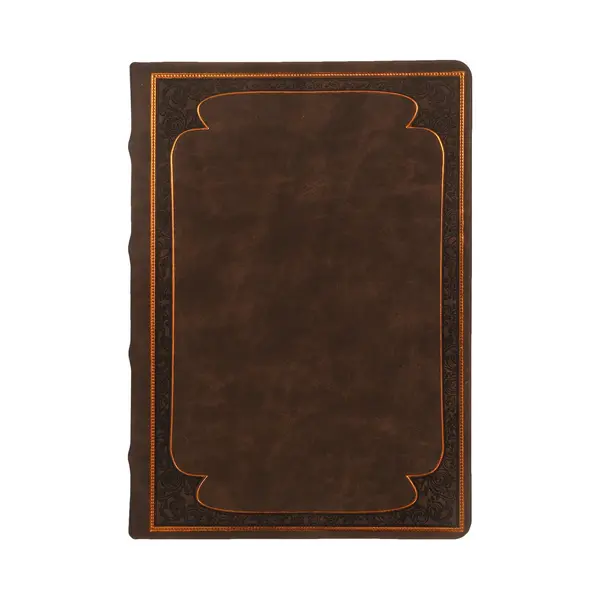 Victoria's Journals - Notitieboek A5 Blanco - Old Book Journal - Vintage - Premium Vegan Leer Hardcover - 256 Pagina's Premium Papier - Bruin thumbnail