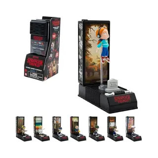 YuMe Stranger Things Walkietalkie Om Te Verzamelen, Mini Verrassingsfiguur Capsule Serie 3 En Displaystandaard, Netflix Merchandise, Cadeauspeelgoed