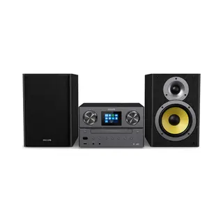 Philips TAM8905 Music System with Internet Radio, Dab+, Bluetooth, Cd, Usb, and Spotify Connect