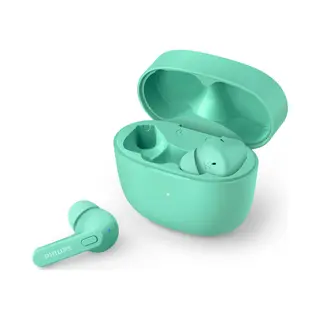 Philips 2000 series TAT2206GR/00 hoofdtelefoon/headset True Wireless Stereo (Tws) In-ear Oproepen/muziek Bluetooth Turkoois