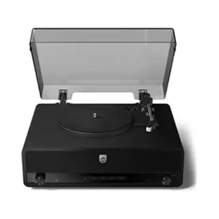 Philips TAV3000B/10 audio turntable Belt-drive audio turntable Black Automatic