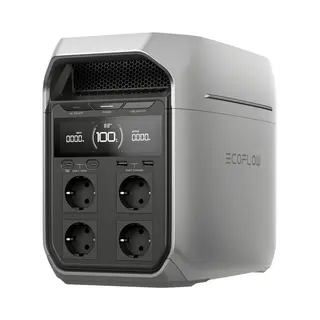 EcoFlow Delta 3 Plus tragbares Ladegerät Lithium-Eisenphosphat (LiFePo4) 1800 W 12,5 kg