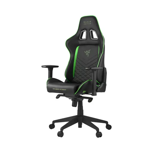 Razer Tarok Pro Gaming-Sessel Gepolsterter Sitz Schwarz, Grün thumbnail