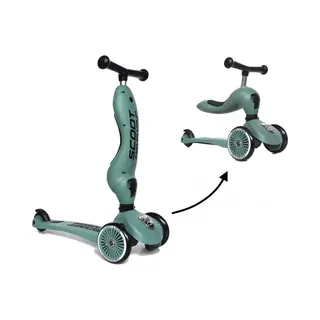Scoot & Ride Highwaykick 1 Kinder Dreirad Grüne