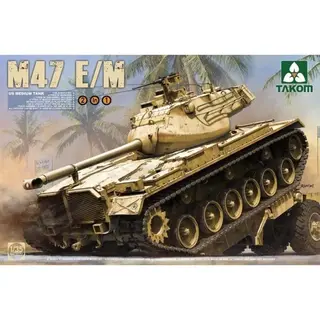 Takom Tak-2072 Modellbausatz Us Medium Tank M47 E/M 2 In 1