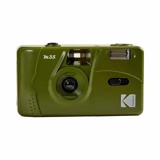Kodak M35 Compact film camera 35 mm Olive