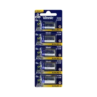 Vinnic 4LR44 - Alkaline Batterijen 5 Stuks