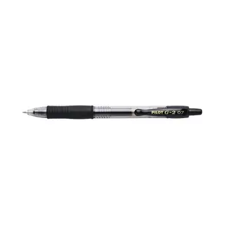 Pilot Gelroller G-2 0.7 Intrekbare gelpen Medium Zwart