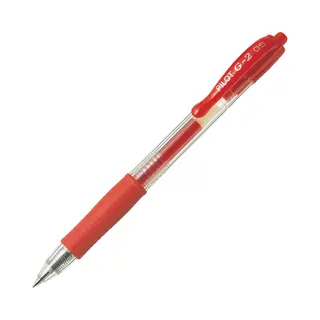Pilot Gelroller G-2 0.7 Ausziehbarer Gelschreiber Medium Rot