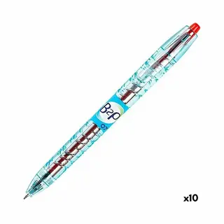 Pilot - Gelschrijver Pilot B2P Begreen Rood 0.4mm | 10 Stuks