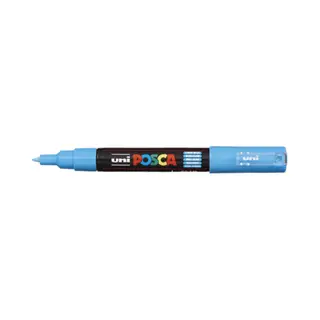 Uni-Ball Posca PC1MC Bc markeerstift 1 stuk(s) Fijne punt Lichtblauw