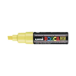 Uni-Ball Posca PC8K J markeerstift 1 stuk(s) Geel