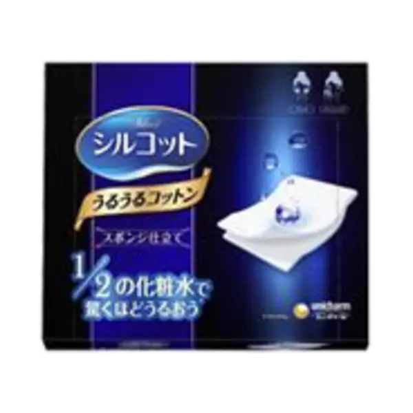 Unicharm Silcot Uruuru sponge 40piece thumbnail