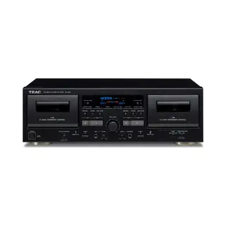 Teac W-1200 Kassettendeck 2 Deck(s) Schwarz