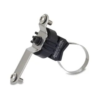 Minoura Framebevestiging Bidon Eb-100 Staal 22-35 Mm Zilver