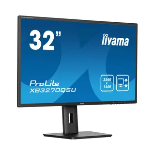 iiyama ProLite XB3270QSU-B1 Computerbildschirm 80 cm (31.5") 2560 x 1440 Pixel Quad Hd Led Schwarz