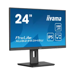 iiyama XUB2493HSU-B7 Computerbildschirm 60,5 cm (23.8") 1920 x 1080 Pixel Full Hd Led Schwarz