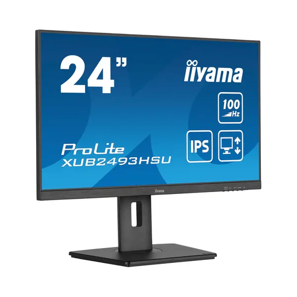 iiyama XUB2493HSU-B7 Computerbildschirm 60,5 cm (23.8") 1920 x 1080 Pixel Full Hd Led Schwarz thumbnail